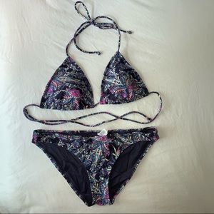 AE bohemian paisley string bikini